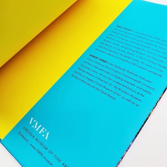 Chihuly Signed Book Virginia Museum Fine Arts VMFA Glass Exhibit Hardcover 2012 - Picture 10 of 10